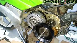 Pasang kampas kopling Kawasaki ZX 130 @Bengkellll