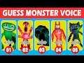 Guess The MONSTER'S Voice! | Garten Of Banban 7 | Syringeon, Bittergiggle, Evil Banban