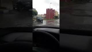 أمطار الخير بمدينة الناظور   ⛈⛈ اللهم اغثنا يا رب