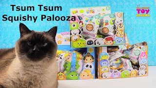 Disney Tsum Tsum SquishDeeLish Palooza Series 1 2 3 Unboxing | PSToyReviews