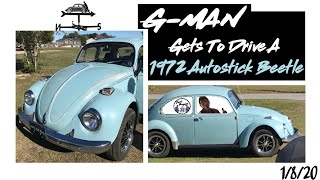 Driving a 1972 Autostick VW Beetle!