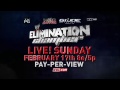 elimination chamber برومو عرض حجرة الاقصاء 2013 يوم 17 نوفمبر