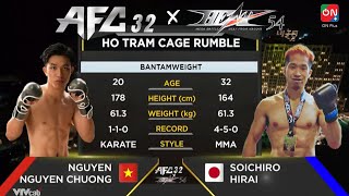 AFC32 X HEAT54 제 2경기 Nguyen Nguyen Chuong vs Soichiro Hirai