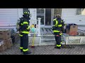 belmont ma fire department mock house fire training