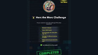 How to Complete Bitlifes Herc the Merc Challenge