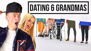 6 Grandmas Vs. 1 Guy | Blind Dating