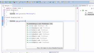 Java Programming Tutorial - 13 - Method Overloading