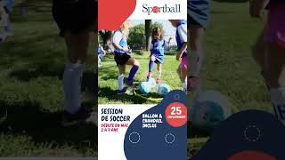 Cours de soccer pour les 2 à 9 ans