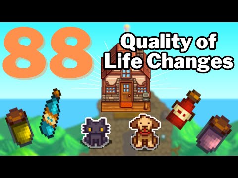 Biggest Changes in Stardew Valley 1.6 Update  Quality of Life Showcase