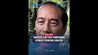 REAKSI JOKOWI Masuk Daftar Pimpinan Terkorup di Dunia, Sebut Banyak Fitnah dan Tuduhan Tanpa Bukti