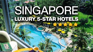 Top 10 Best 5-STAR Hotels in Singapore | Marina Bay Sands, JW Marriott, erton Ho