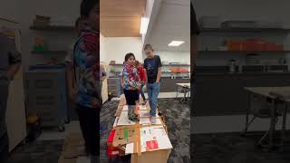 QTS Grade 3 students build device to hold Superintendent Decker video 3 of 3