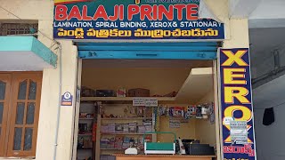 Balaji Printers Xerox \u0026 Stationary||Pooja Completed in my Shop⌨️🖥️🌺🌺🥥||Creative Wings A2Z