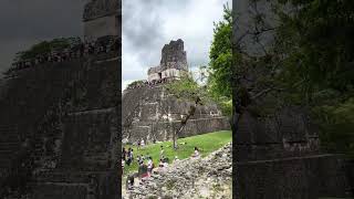 2023年7月世界遺産ティカル遺跡グランプラザ1,2号神殿・World Heritage Site of Tikal, Gran Plaza, Temple No1and Temple No2