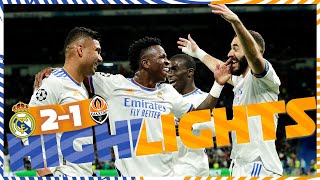 HIGHLIGHTS | Real Madrid 2-1 Shakhtar | 1000th European Cup goal