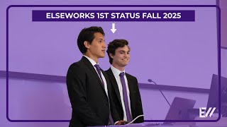 ELSEWORKS 1st Status Presentation | Fall 2025