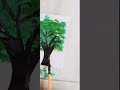 how to paint a simple tree🌳 ytshorts art amazing shorts virals