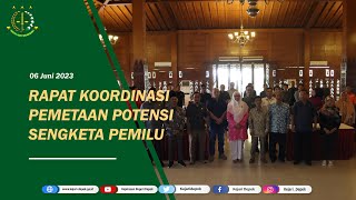 Rapat Koordinasi Pemetaan Potensi Sengketa Pemilu Tahapan Pencalonan Anggota DPRD Kota Depok