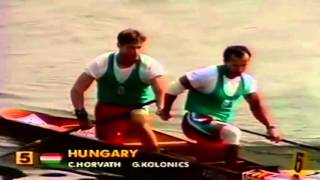 1995 ICF Kanu World Championships Duisburg Men's C-2 500 m Final HD (16:9)