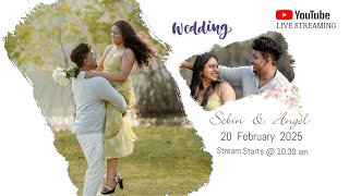 Wedding Live || SEBIN + ANGEL || 20. 02. 2025