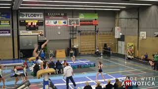 Turnschool Rijssen NK Groepsspringen 2018 MIX senior A