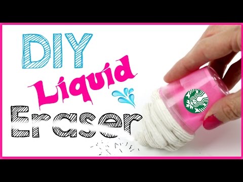 DIY Crafts LIQUID STARBUCKS ERASER School Supply DIYs DIY Crafts LIQUID STARBUCKS ERASER School Supply DIYs