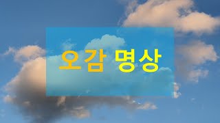 오감 명상 (10분)