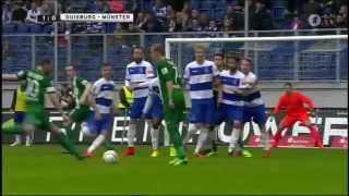 MSV Duisburg vs SC Preußen Münster [03.05.2015] HD Zusammenfassung (Sportschau)