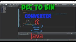 Decimal to binary converter | Java