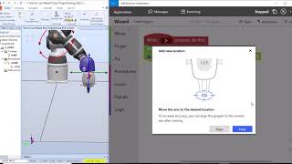 How to use Wizard Easy Programming to program Single Arm YuMi_Part 2