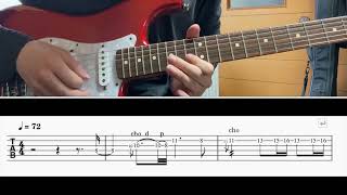 [TAB譜] Bohemian Rhapsody(QUEEN) Guitar solo [ギター]