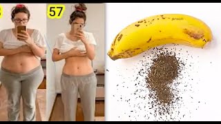 How to Lose Weight Fast with Banana \u0026 Get a Flat Stomach No Strict Diet No Workout Lose bell #Shorts