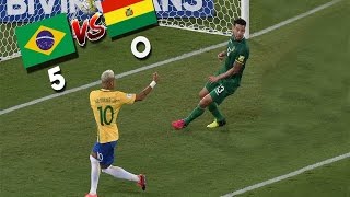Brasil x Bolívia    Eliminatórias da Copa 2018 Jogo Completo