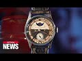 Watch belonging to the last emperor of China sells for US$ 6.2 mil.