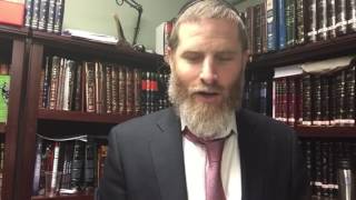 Rabbi Daniel coren two halachos 15 shvat