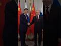 Putin Meets Xi for Second Time Since May as Leaders Hail Ties