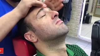 ASMR = (neck crack and toksen ) head,body,arm,face massage = kafa,sırt,kol,yüz masaj'ı=ÇEKİÇ MASAJ'I