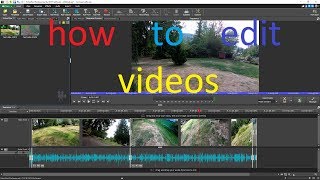 how to edit videos with(video pad by NCH software)