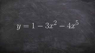 Determine end behavior using limit notation