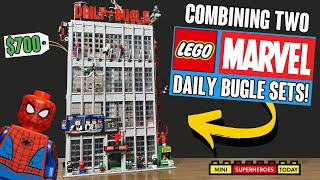 Combining TWO LEGO Daily Bugle Sets (HUGE MOC Project!)