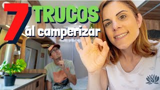 ✅ Cómo ACERTAR al camperizar una FURGONETA 😊 Nuestros 7 ACIERTOS ( y algún TRUCO)