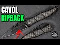 One Of The Weirdest Knives You'll Ever Come Across?! - Cavol Ripback Review