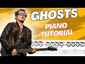 Ghosts Muse Piano Tutorial & Sheet Music