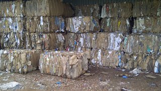Cheap Kraft Paper Scrap Baler Machine