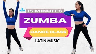 15 Min Zumba Cardio Workout : Beginners Latin Dance ZUMBA CLASS ( Exercise To Lose Weight FAST)