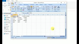 Create CSV File in Python 3.9.4