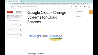 Google Clout - Change Streams for Cloud Spanner || #qwiklabs || #googleclout #googlecloutchanllenge