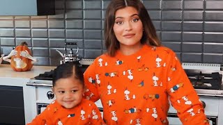 Kylie Jenner & Stormi Bake & Reveal Halloween Costumes In New Viral Video