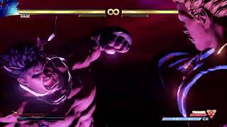 Street Fighter V Kage Raging Demon