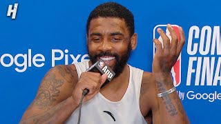 Kyrie Irving Talks Game 1 Win vs Timberwolves,  Postgame Interview